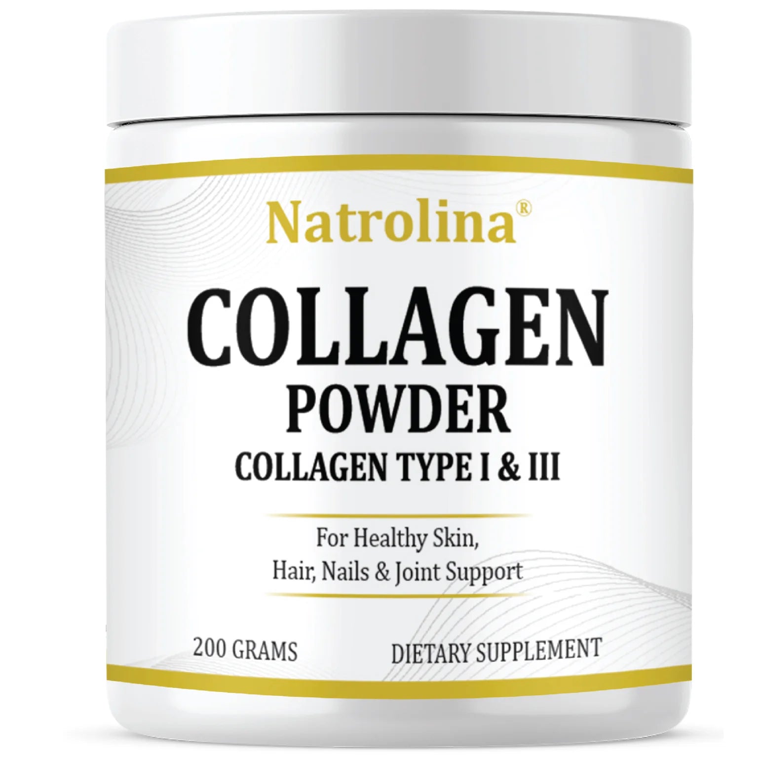 مسحوق الكولاجين البقري المُحلل من ناترولينا 200 غرام 