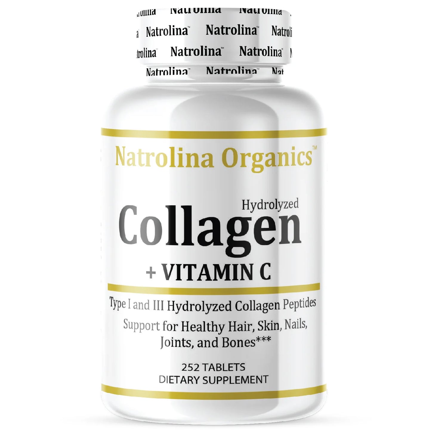 Natrolina Super Collagen 6000mg,Vitamin C 250Tablets