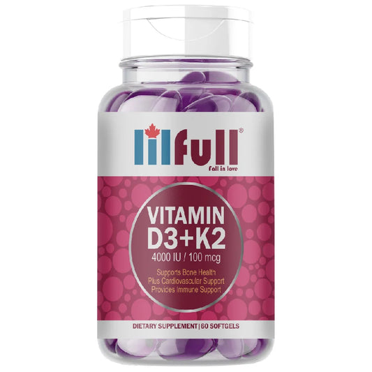 Lilfull Vitamin D3 + K2 4000 IU – 60 Softgels