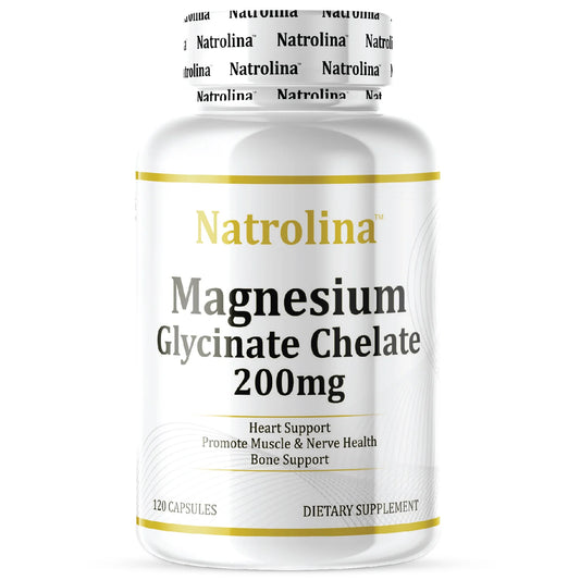 Natrolina Magnesium Glycinate 200mg, 120 Caps