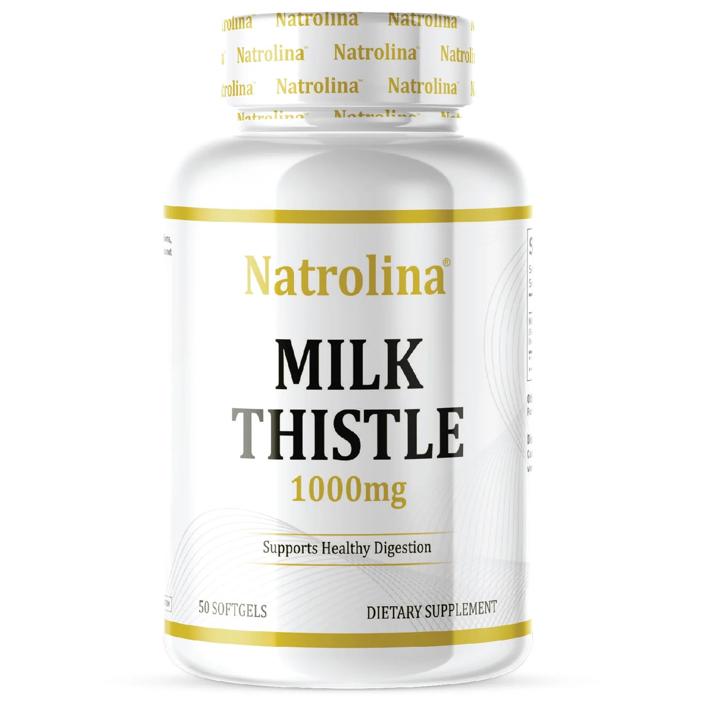 Natrolina Milk Thistle1000mg | 50 Softgels