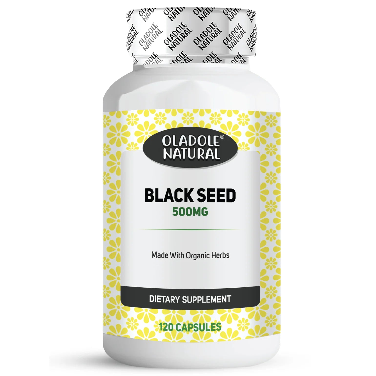 Oladole Natural Black Seed 500 mg 120 Capsules