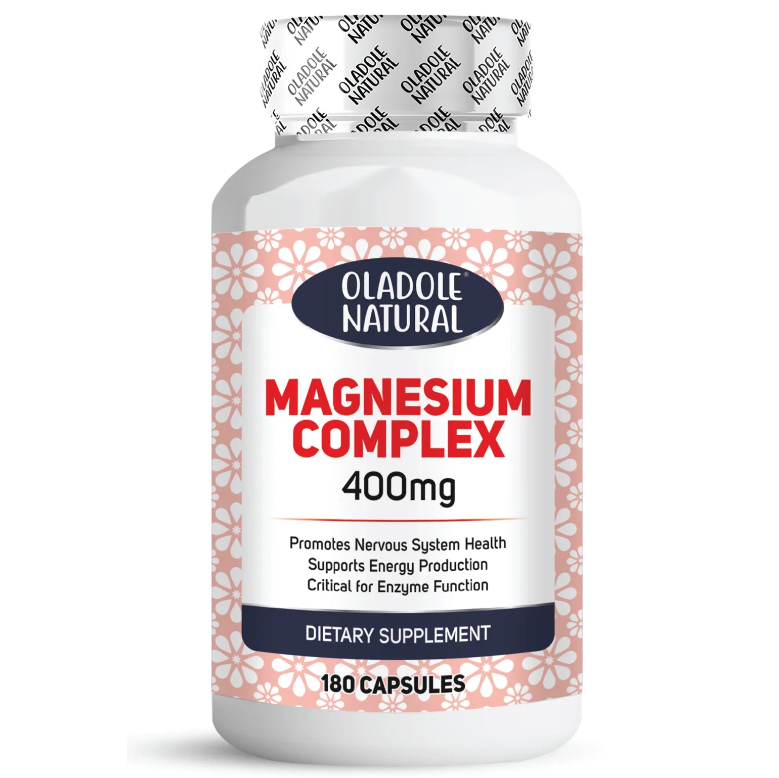 أولادول، مركب المغنيسيوم الطبيعي (400 ملغ) - 180 كبسولة 