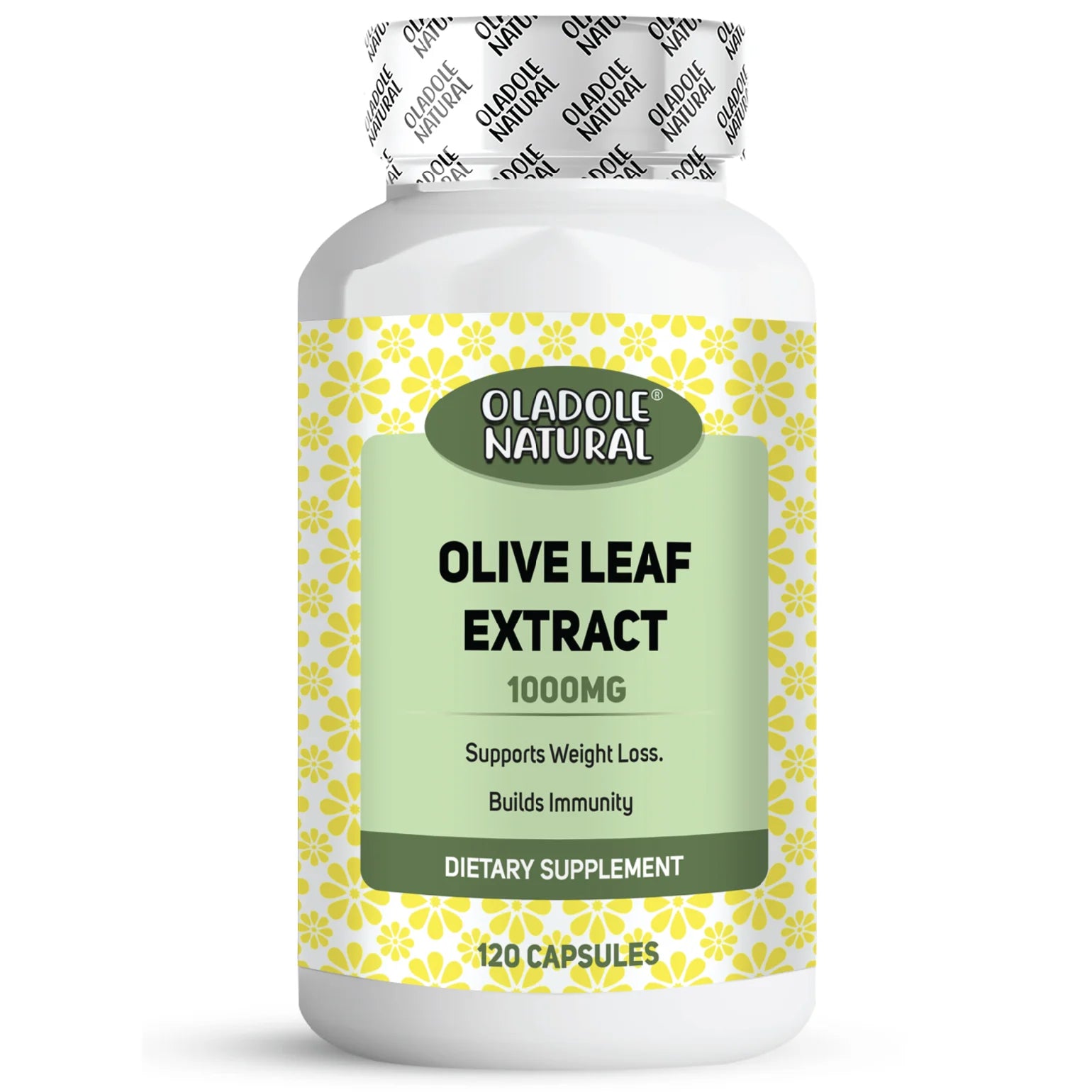 Oladole Natural Olive Leaf Extract 1000mg 120 Capsule