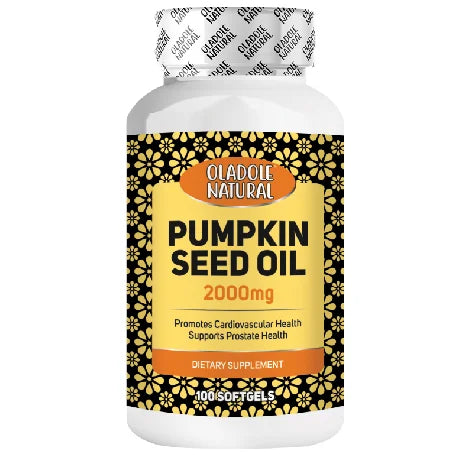 Oladole Natural Pumpkin Seed 2000mg – 100 Softgels