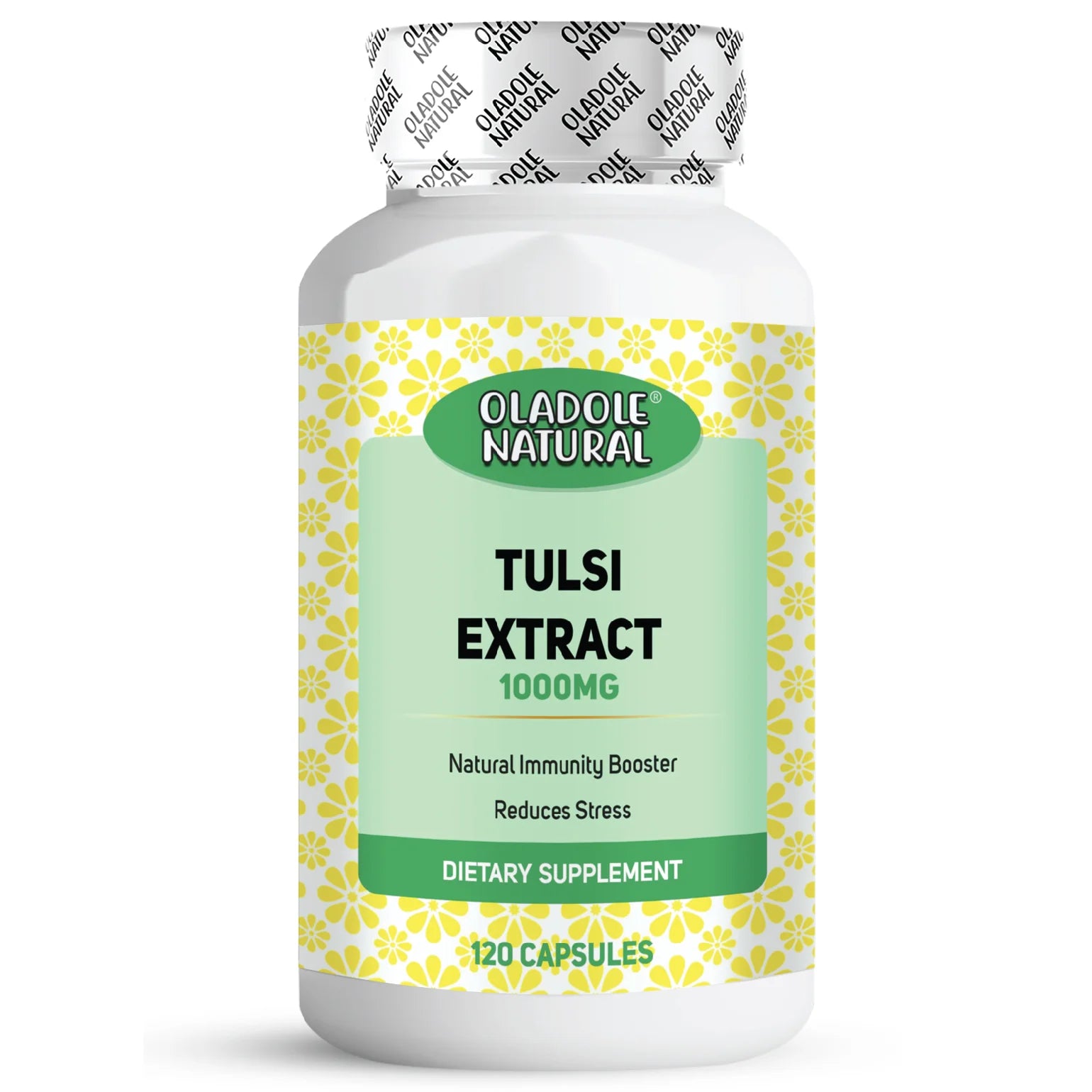 Oladole Natural Tulsi Extract - 20000mg 120 Capsules