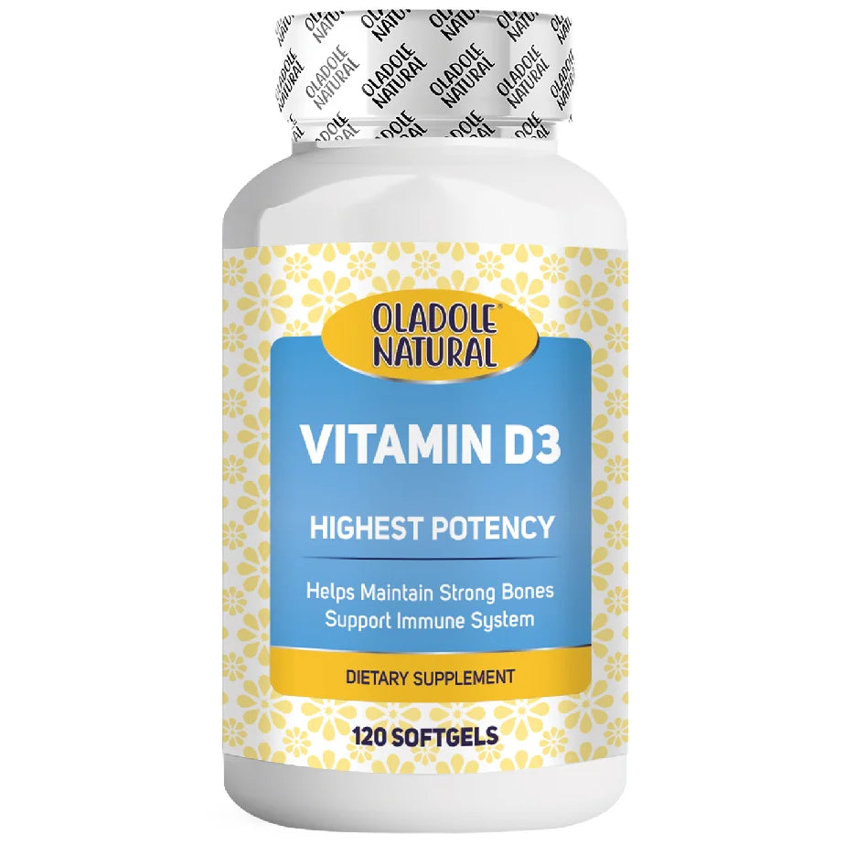 أولادول ناتشورال فيتامين د3 1000 وحدة دولية، 120 كبسولة هلامية