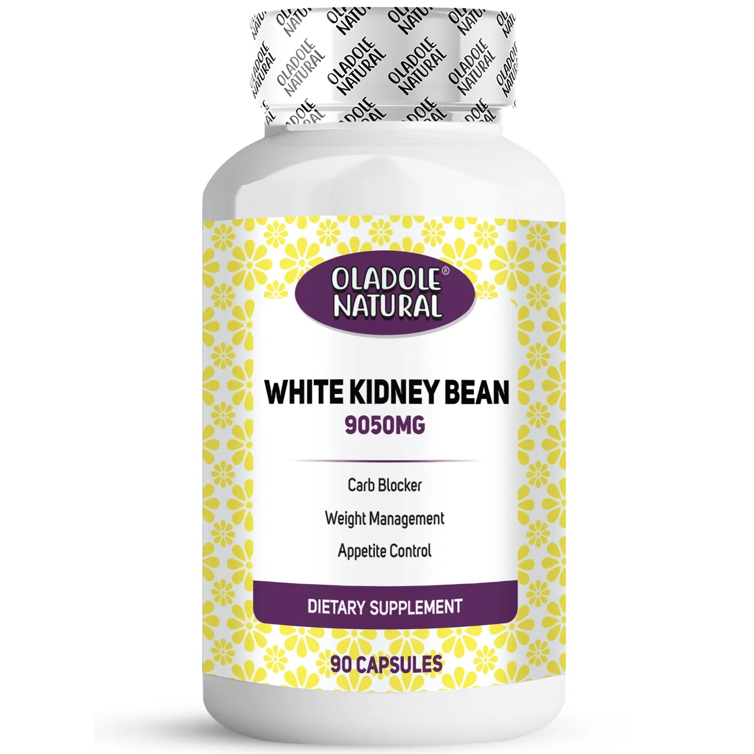 Oladole Natural White Kidney Bean 9050mg - 90 Capsules