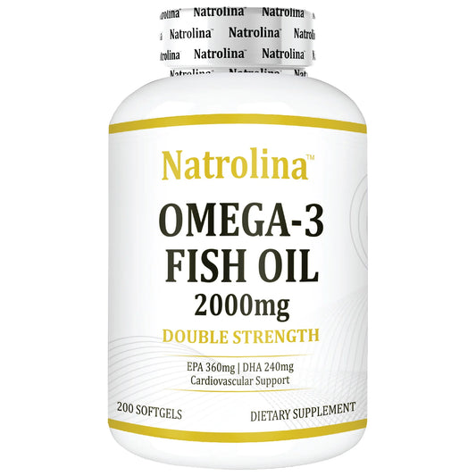Natrolina Omega 3 Fish Oil 2000mg, double Strength
